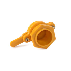 Durable nylon with food-grade quality ensures safe honey flow.