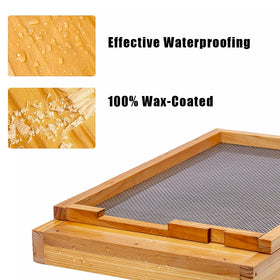 BeeCastle bottom board made from FSC certified wood supports sustainability