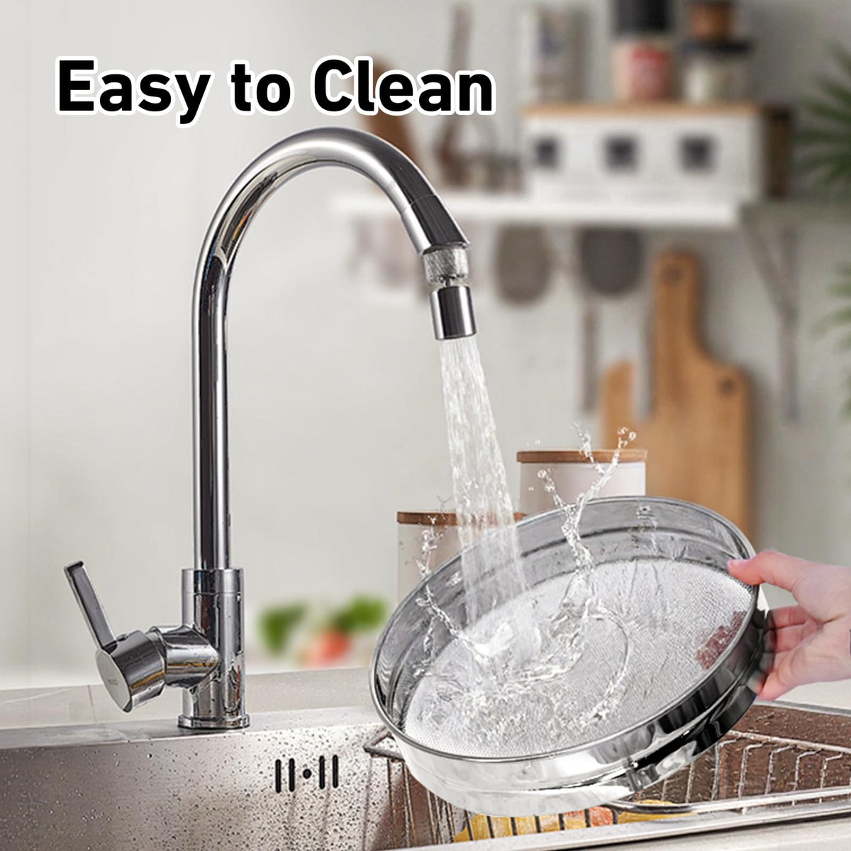 BeeCastle easy-clean stainless steel strainer after honey harvest