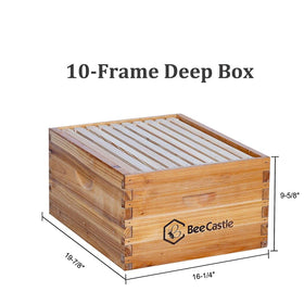 Langstroth standard deep brood box by BeeCastle