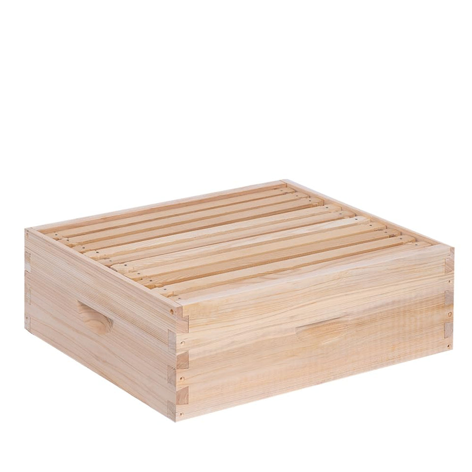 BeeINN 10-frame beehive box ready for quick assembly.
