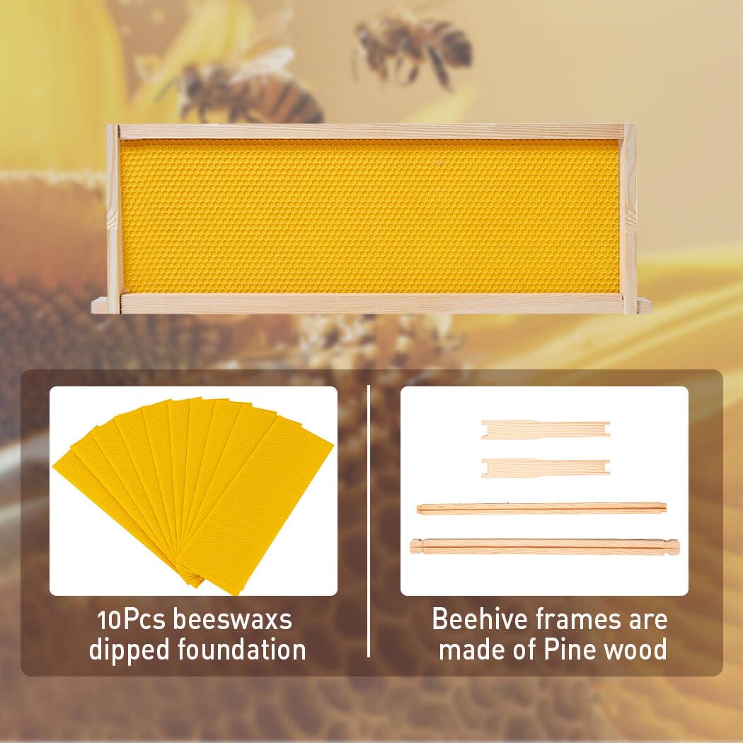 BeeINN beehive box with side handles for easy transport.