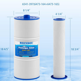 Beendou 6541-397 spa filter dimensions ensure correct fit in Sundance 880 series