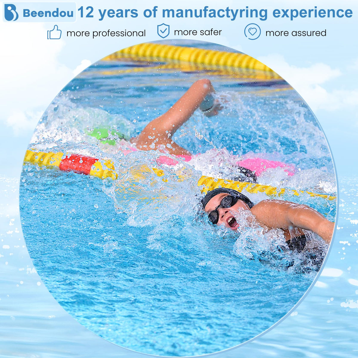 Beendou 6541-397 spa filter inner helps trap fine debris for cleaner water