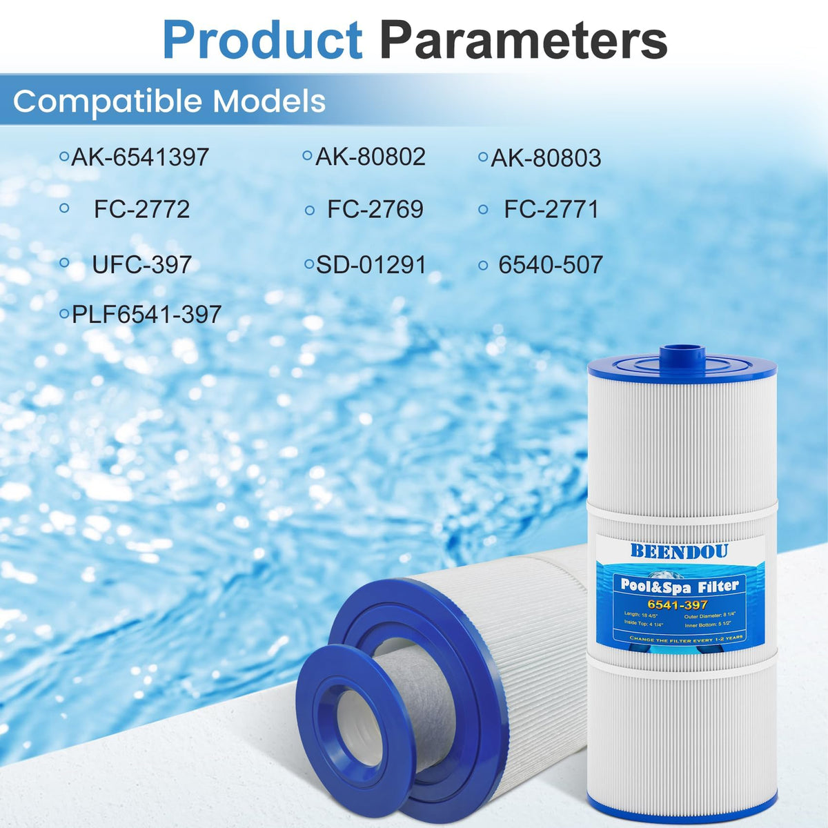 Beendou 6541-397 water-flow technology promotes steady circulation