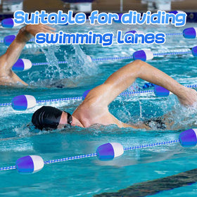 Beeplove indoor and outdoor setup supports safe swimming in any environment.