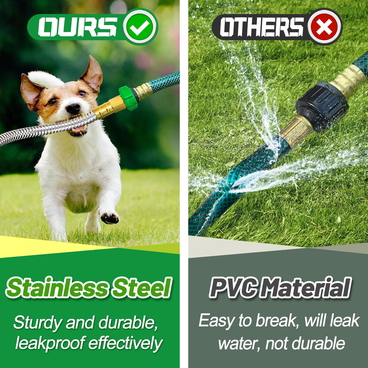 Beeplove high flow design delivers steady water pressure up to 435 psi.