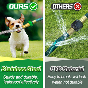 Beeplove high flow design delivers steady water pressure up to 435 psi.