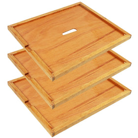 BeeQuestify bee hive inner cover 10-frame side notch enhances airflow and moisture control