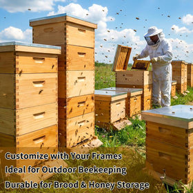 BeeQuestify quick assembly with pre-drilled holes for busy beekeepers.