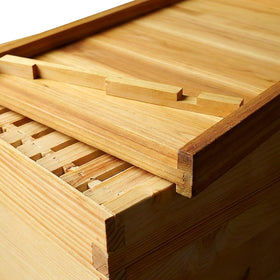 BeeQuestify Langstroth-compatible bottom board ready for hive integration