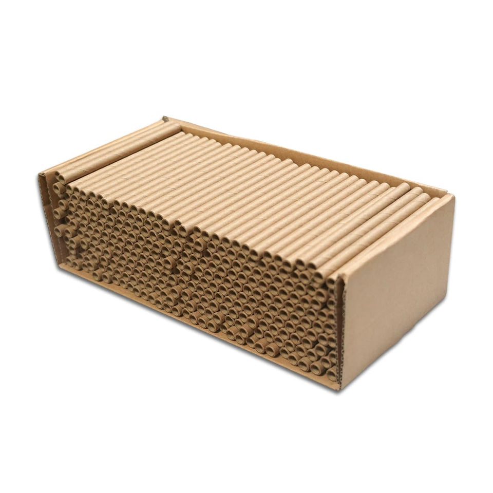 BeeQuestify Mason Bee Tubes 300-pack for durable nesting and easy replenishment.