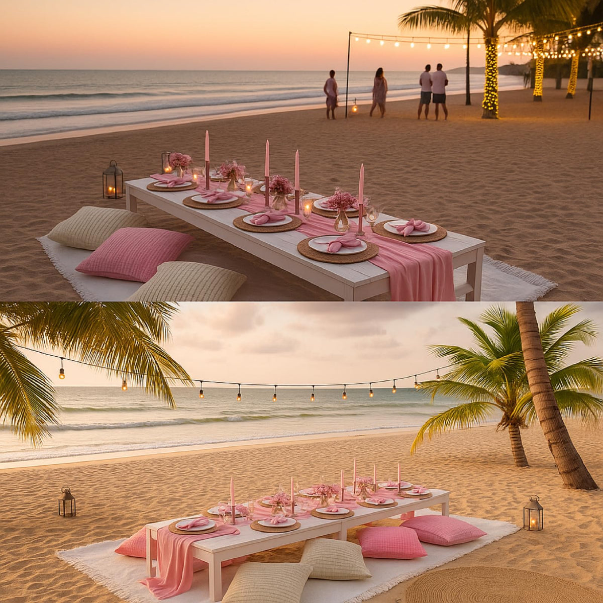 Beeveer boho table decoration suits weddings and events