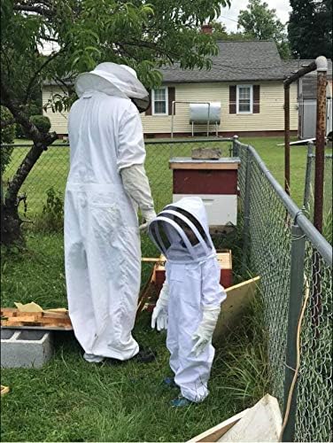 BEEXTM Bee Suit ventilated hood demonstrates clear visibility during inspections
