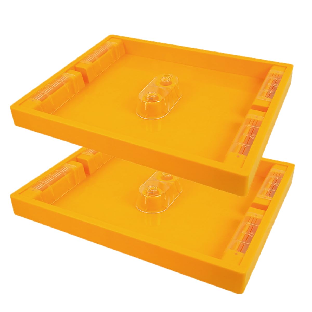 BEEXTM Beehive Feeder top cover helps monitor feeding levels at a glance.