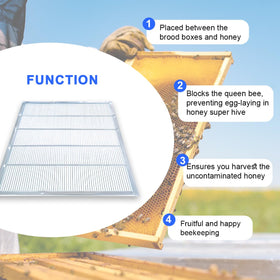 BEEXTM Metal construction emphasizes durability for busy apiaries