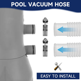 BEFANS high-pressure hose rated up to 78 PSI for reliable filtration.