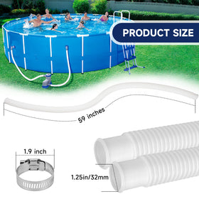 BEFANS hose compatible with Intex 607 and 637 pumps