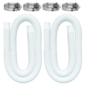 BEFANS 2-pack pool hoses laid out for easy installation