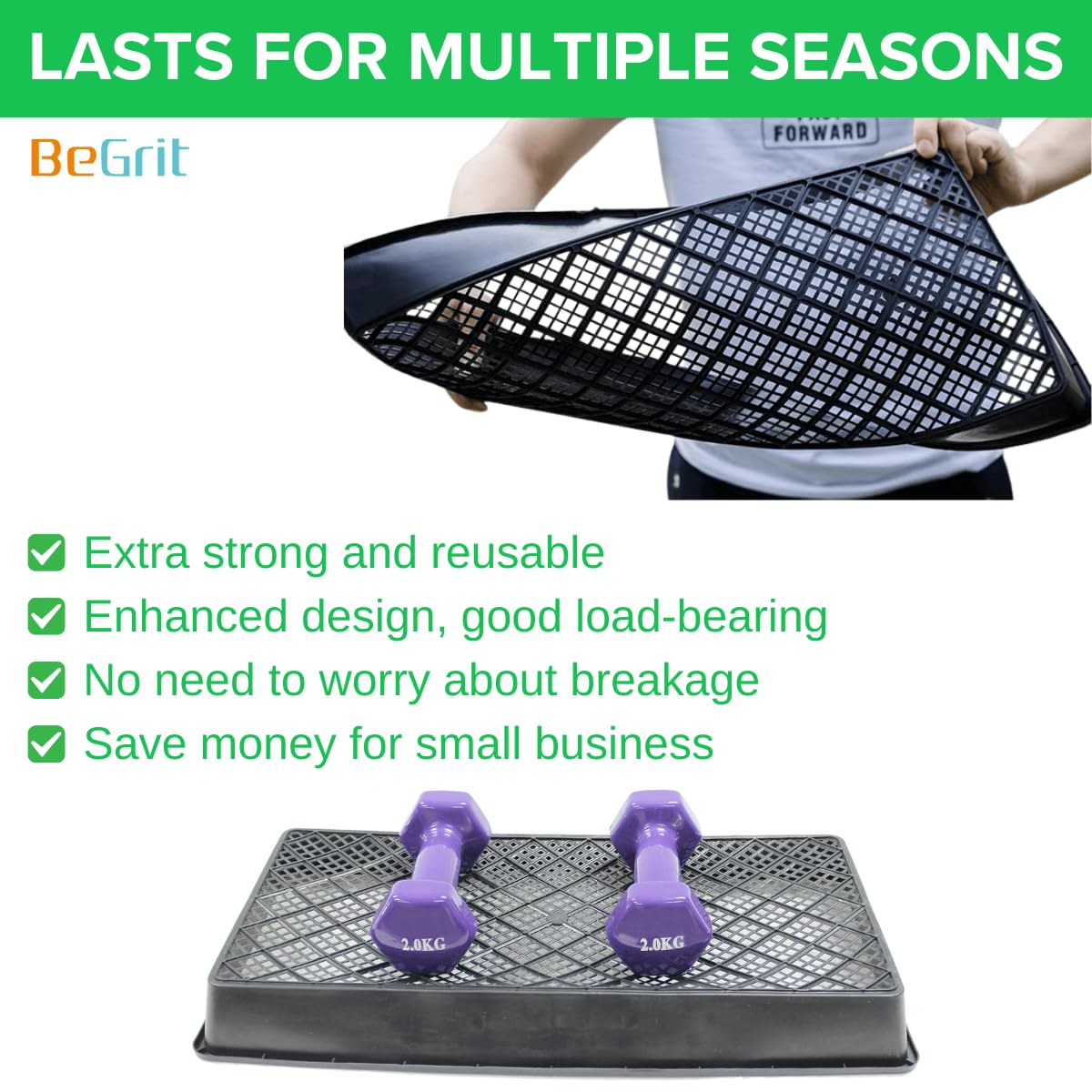 BeGrit hydroponics bottom-watering tray fits standard 1020 systems.