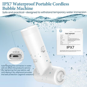 BeiliuDevise IPX7 waterproof design withstands frequent splashes