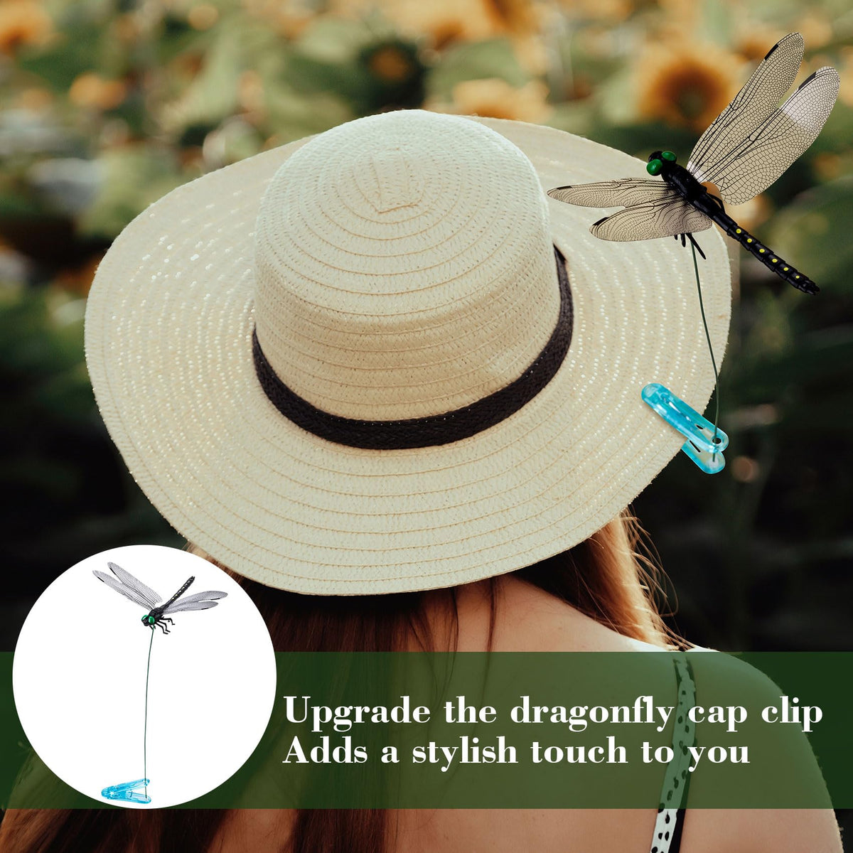BEIQIYA dragonfly clip easy-clamp-use for quick outdoor decorating