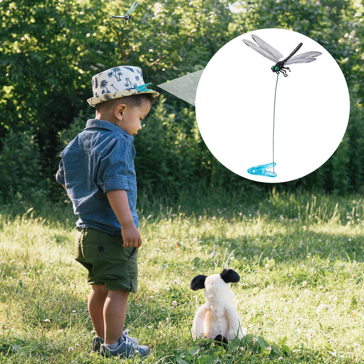 BEIQIYA dragonfly clip outdoor-use weather resistant accessory