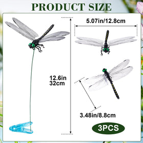 BEIQIYA dragonfly clip stainless steel pole ensures durable outdoor display