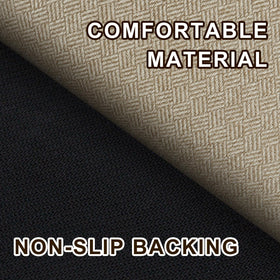 BEISIFLOOR low-profile door mat under-door design keeps entrances clear.