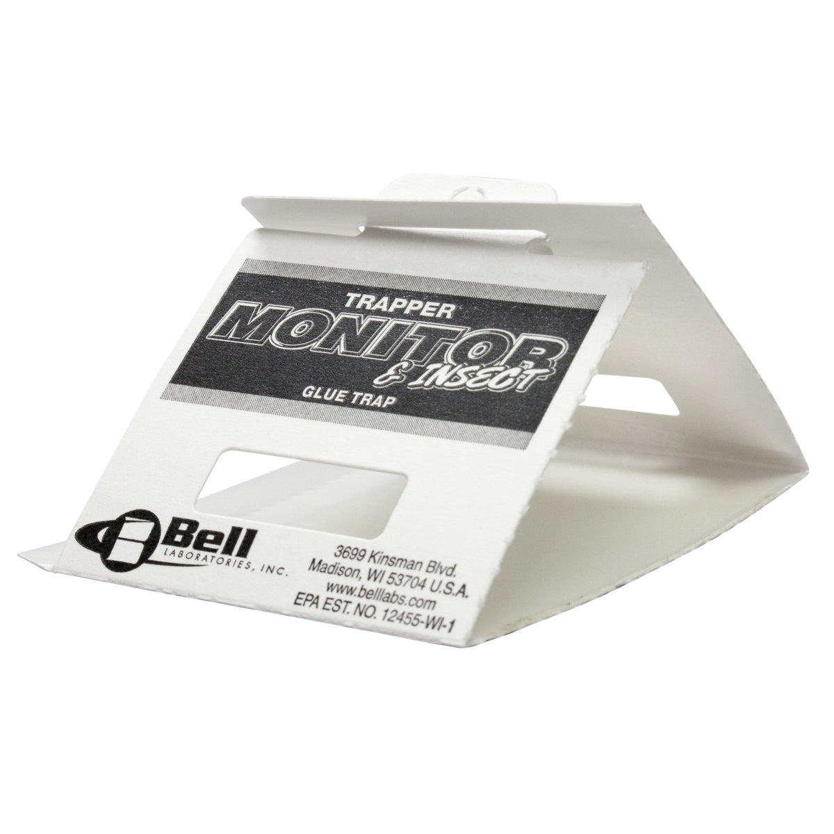 Bell Laboratories Trapper Insect Trap monitors bed bugs, spiders, and cockroaches without chemicals