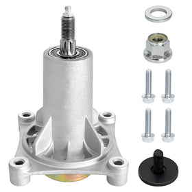 Belleone 187292 spindle top view with grease fittings for easy maintenance.