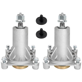 Belleone 2-pack spindle assembly with grease fittings for easy maintenance