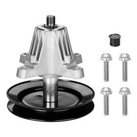 Belleone 918-04822B spindle assembly closeup highlights durable construction for mowing decks