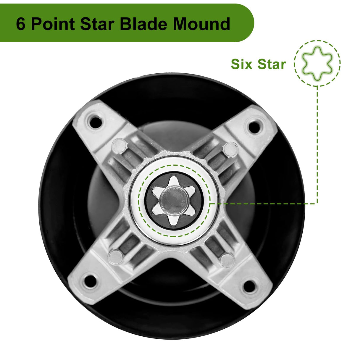 Belleone 918-04822B grease fitting visible for simple pre-use maintenance