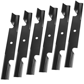 Belleone mower blade for 52-inch Scag decks in a six-pack ready for replacement