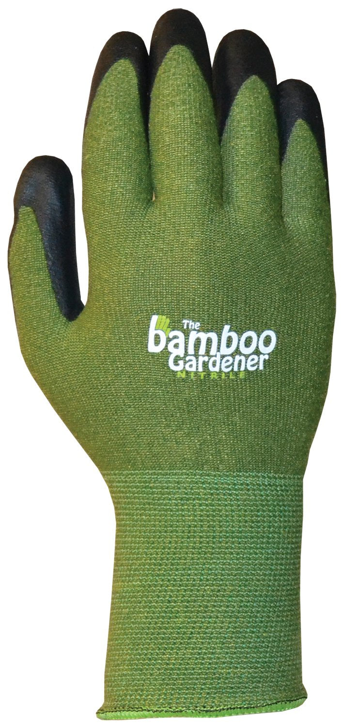 Bellingham Bamboo Gardener gloves with bamboo rayon for cool, comfortable gardening.