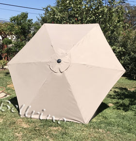 BELLRINO stitching detail on the canopy ensures durable outdoor use.