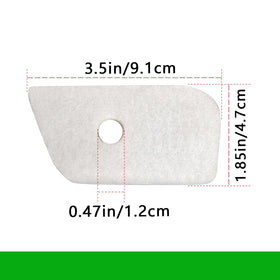 Belsdar air filter for Husqvarna 530150253 maintains clean airflow during trimming