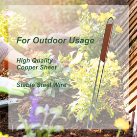 Bendical minimalist garden markers enhance garden aesthetics while staying readable