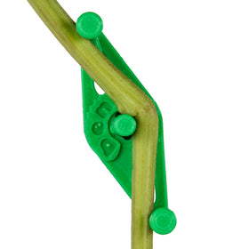 Bendies LST plant training clips green pack close-up showing adjustable supports.