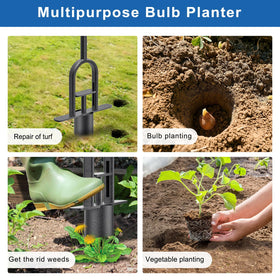BeneLabel Grass Plugger pedal eject enables quick soil plug removal.