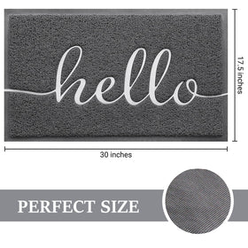 BeneathYourFeet door mat low-profile design fits under doors