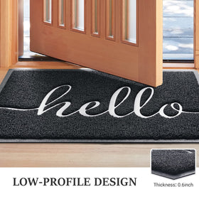 BeneathYourFeet outdoor mat concave-convex design catches debris