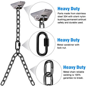 BeneLabel install-ready hardware with screws simplifies ceiling mounting.