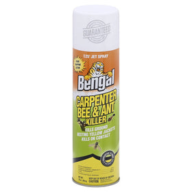 Bengal 16oz Carpenter Bee Killer bottle for outdoor wood treatment.