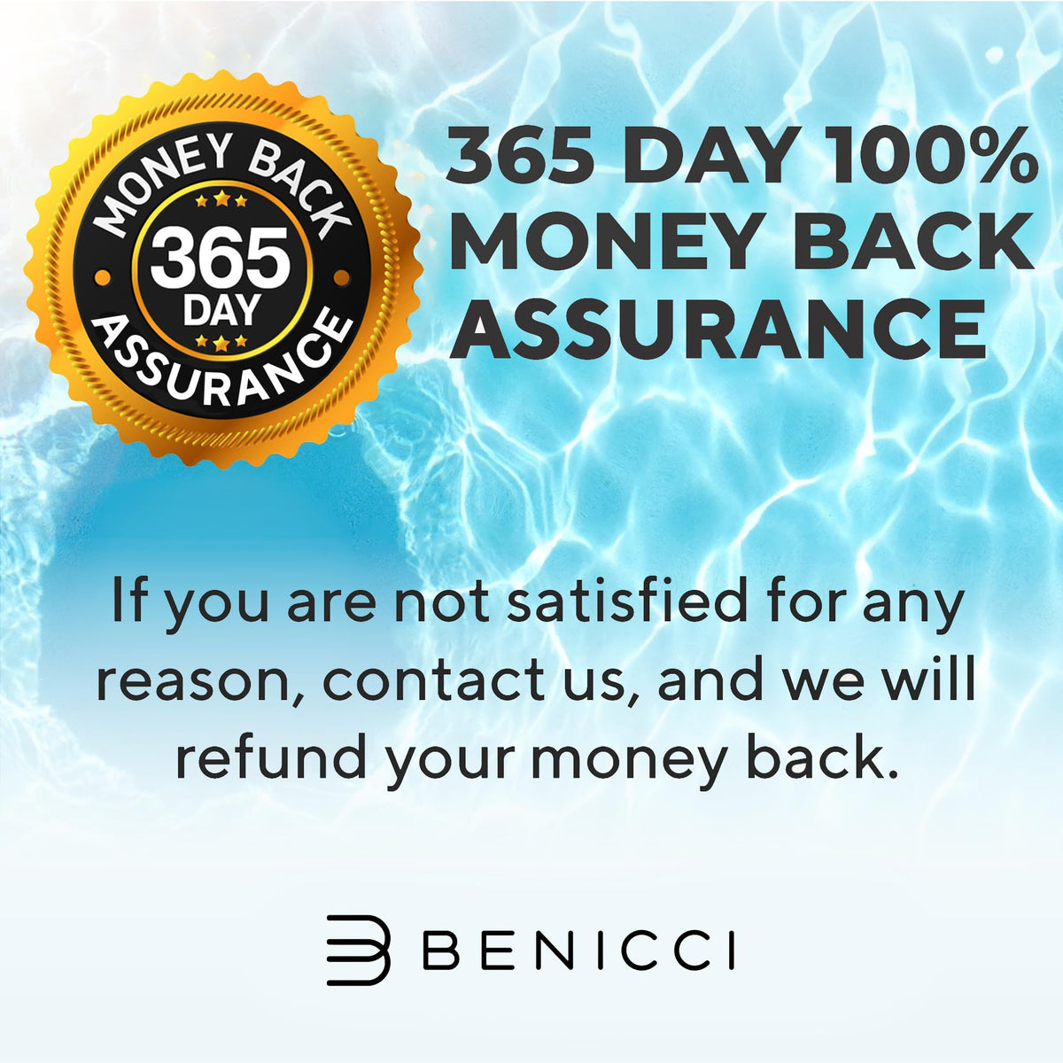 Benicci in-use dip shot captures simple testing steps.