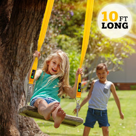 Benicci two carabiners provide heavy-duty, rust-resistant connections for swings.
