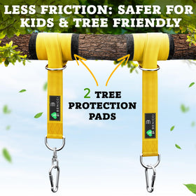 Benicci yellow straps in packaging for quick visibility.