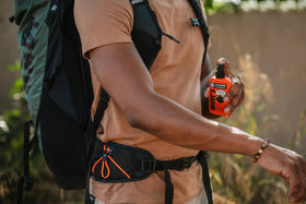 Ben's alcohol-free formula without additives supports outdoor use