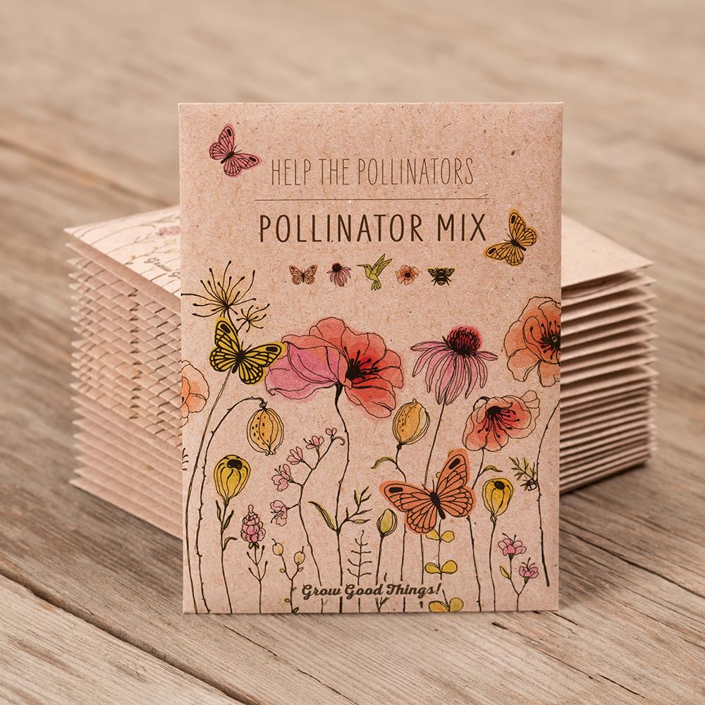 Bentley Pollinator Mix gift-ready packaging emphasizes eco-friendly garden gifting